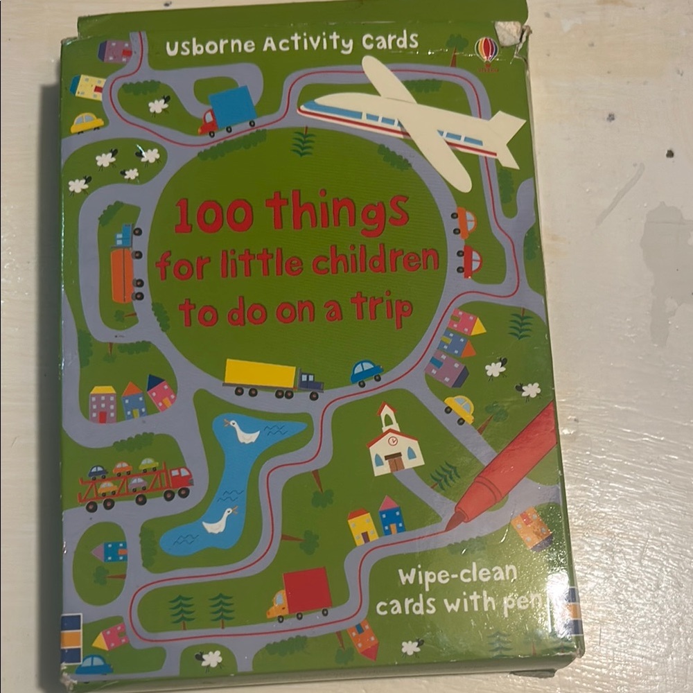 Green and Red Learning Toys for Travel Fun